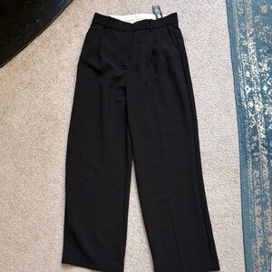 Wilfred Effortless Pant Black Wide-Leg Trousers